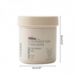 100pcs Pet Eye Wipes Eye Cleaners pour chiens Cats enlève la croûte de saleté et la décharge