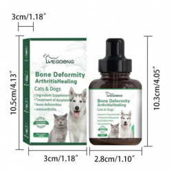 Formule de guérison de l’arthrite pour animaux de compagnie pour chats chiens Soulagement des douleurs osseuses de [...]