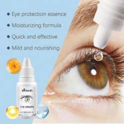 Soins hydratants Gouttes oculaires, Soulagement de la sécheresse, Apaisant, Soin hydratant pour la santé des yeux
