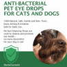 Gouttes ophtalmiques pour animaux de compagnie pour chats et chiens, traitement naturel des infections oculaires, [...]