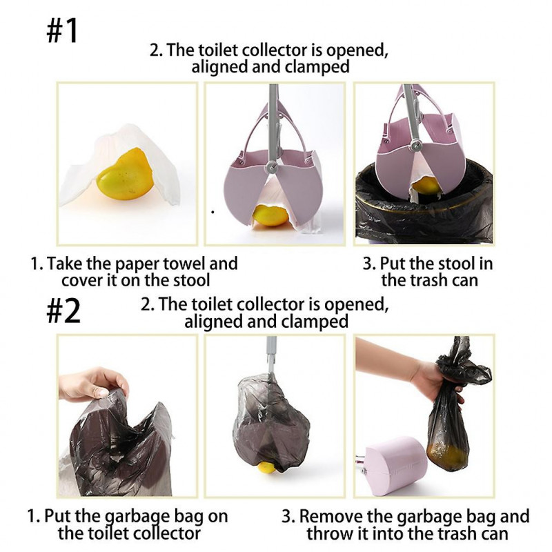 Long Handle Poop Scooper Pet Scooper Holder Dog Pooper Scooper For Yard