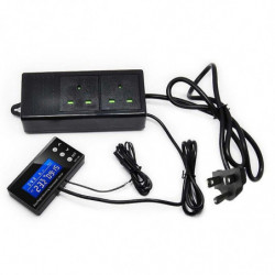 Digital Display Reptile Pet Nest Thermostat High Precision Probe Temperature And Humidity Controller Timer Amphibian Pet