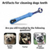 Three Sided Pet Toothbrush Comfortable Clean Teeth Cat Dog Oral Care Soft Multi-angle Clean For Large Dogs Remove Tartar
