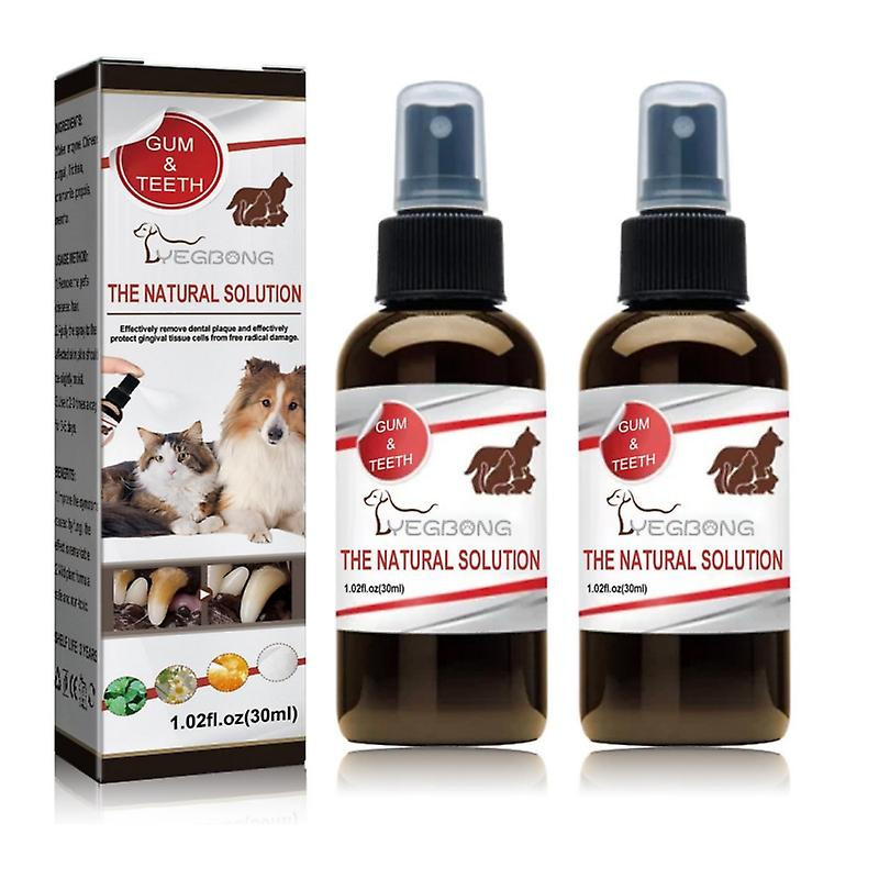 2pcs 50ml Pets Dog Teeth Cleaning Whitening Spray, Teeth Cleaning Spray For Dogs Cats, Eliminate Bad Breath, [...]