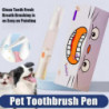 Stylo brosse à dents pour animaux de compagnie, stylo de brosse à dents pour animaux de compagnie Doggocomfy, [...]