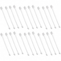 50 PCS Cat Dog Pet Toothbrush Set Double Headed Convenient Dental Finger Brushe for Easy Safe Denta