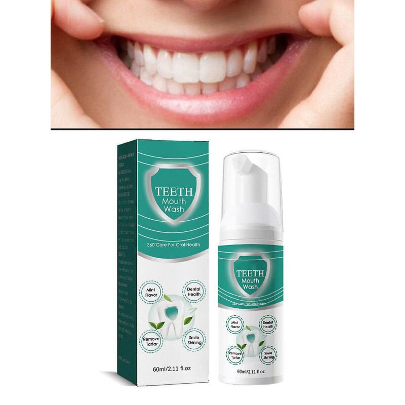Teeth Mouth Wash Foam Toothpaste Remove Tooth Stains Fresh Oral Cleaning