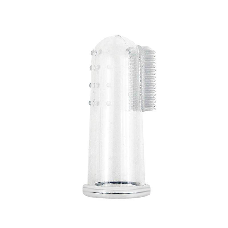 3pcs Soft Finger Toothbrush Pet Dog Dental Cleaning Teeth Hygiene Brush Cat