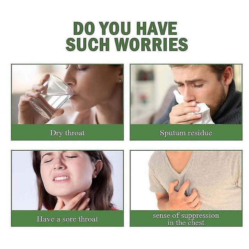 2x Herbal Lung Cleanse Mist-puissant Lung Support, 30ml Herbal Spray