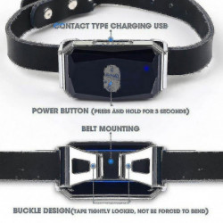 G12 Gps Smart Waterproof Pet Locator Universal Waterproof Gps Location Collier pour chats et chiens Positionnement [...]