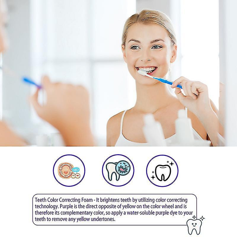 Sdotter Toothpaste Tooth Whitening Freshen Breath Remove Smoke Stains Oral Care Clean Effectively Remove Yellow [...]