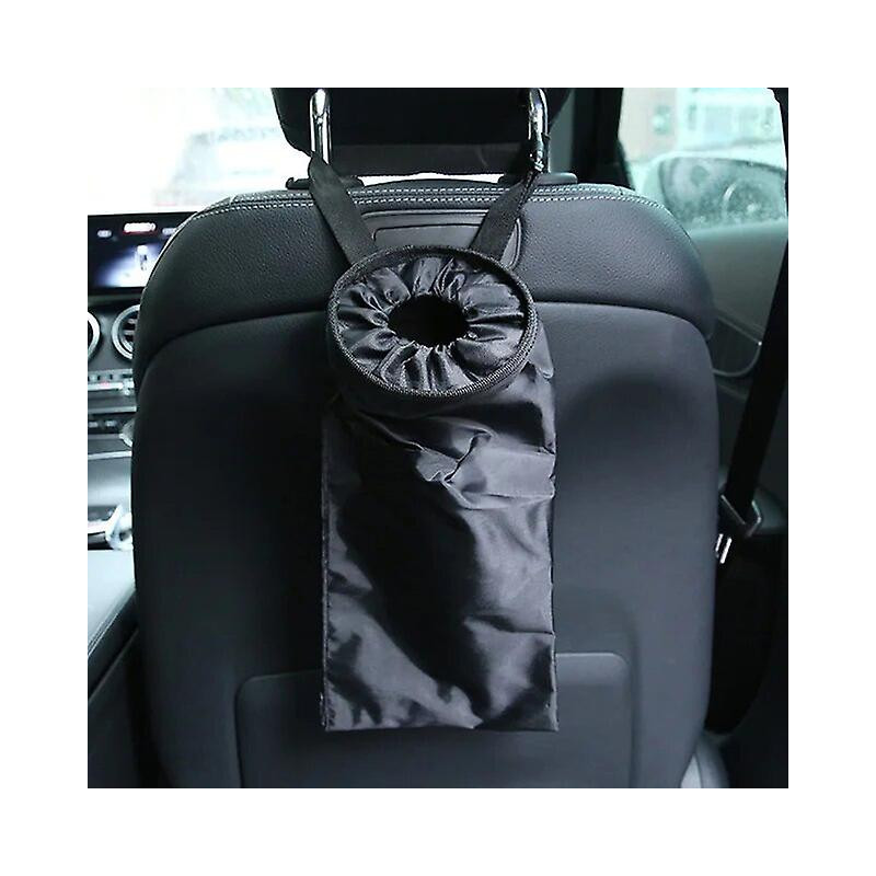 1pcs Portable Car Seat Back Garbage Bag Car Auto Trash Can Leak-proof Dust Holder Case Box Car Styling Oxford Cloth