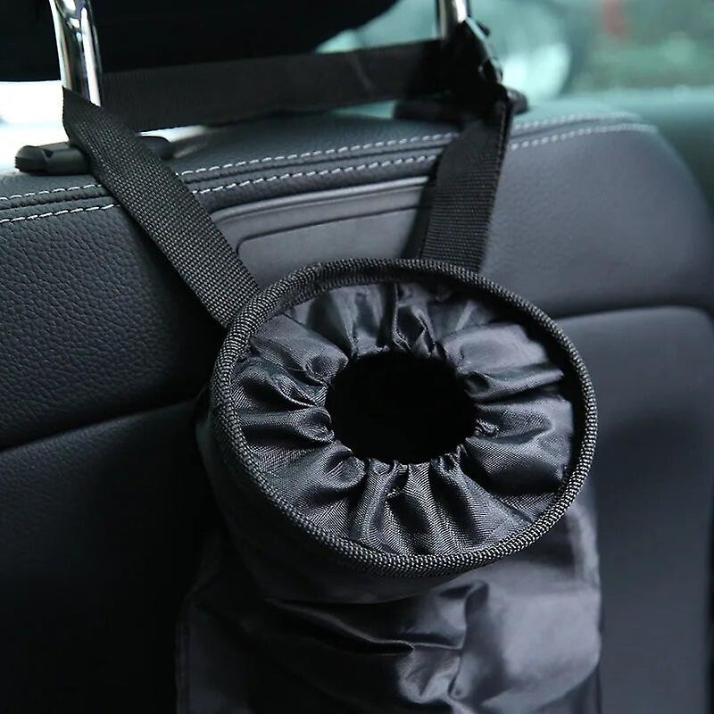 1pcs Portable Car Seat Back Garbage Bag Car Auto Trash Can Leak-proof Dust Holder Case Box Car Styling Oxford Cloth