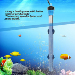 Aquarium Fish Tank Stainless Steel Automatic Constant Temperature Heating Rod Eu 220v