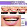 Toothpaste V34 Colour Corrector Teeth Whitening Oral Hygiene Tooth Brighten Teeth Cleaning Stains Remover Enamel Care