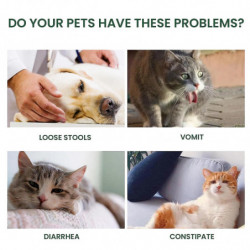 Probiotics For Dogs & Cats,digestive Enzymes & Prebiotics Supplement,helps To Relieve Diarrhea, Vomiting, Upset [...]