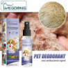 60ml Dog & Cat Deodorant With Natural Plant Formula Pet Liquid Perfume Spray Pets Body Odor Removal Spray Long- [...]