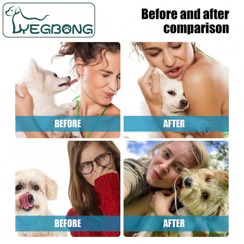 60ml Dog & Cat Deodorant With Natural Plant Formula Pet Liquid Perfume Spray Pets Body Odor Removal Spray Long- [...]