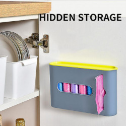 Trash Bags Storage Box Wall Mounted Plastic Garbage Bag Dispenser Waste Bag Holder For Trash Bags Storage Box Wall Mounted Plastic Garbage Bag Dispenser Waste Bag Holder For