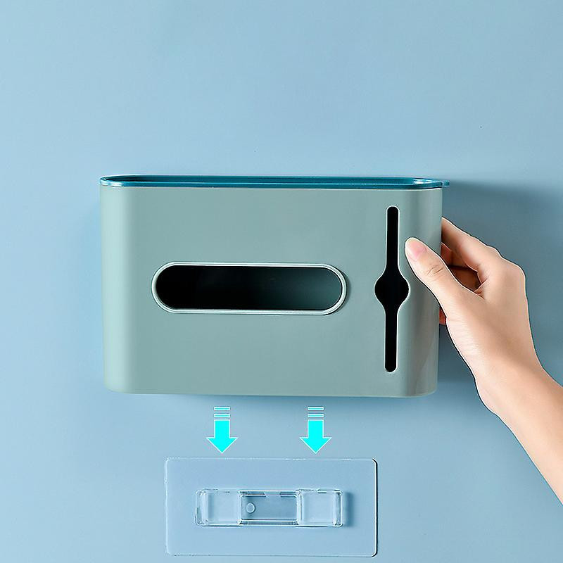 Trash Bags Storage Box Wall Mounted Plastic Garbage Bag Dispenser Waste Bag Holder For