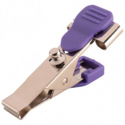 10pcs reusable ECG/EKG alligator clip electrodes for animals, pets, dogs, cats and veterinary, used