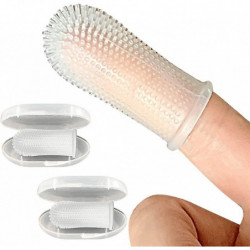 360 Dog Fingerbrush Toothbrush Kit (2-pack) Ergonomic Design, Full Surround Bristles For Easy Teeth Cleaning, [...]