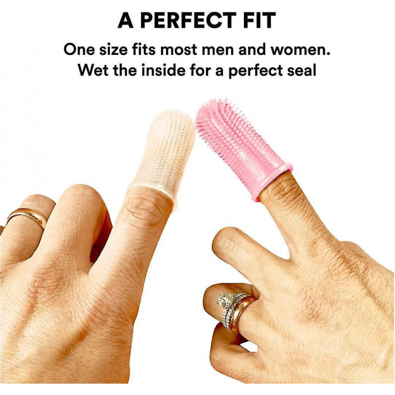 360 Dog Fingerbrush Toothbrush Kit (2-pack) Ergonomic Design, Full Surround Bristles For Easy Teeth Cleaning, [...]