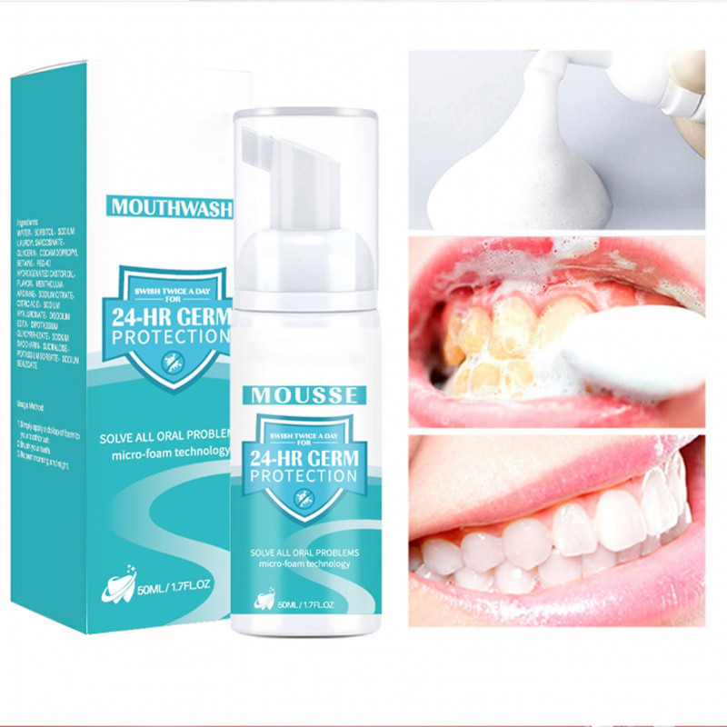 White Teeth Foam Toothpaste Keep Dental Oral Hygiene Mousse For Stain Removal Fleshing