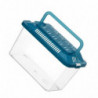 Portable Fish Tank Handheld Aquarium Fish Tank Transparent Turtle Box Pet Hamster Box