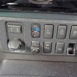 Double affichage de température à l’intérieur et à l’extérieur de la voiture Double capteur de température pour P Prius