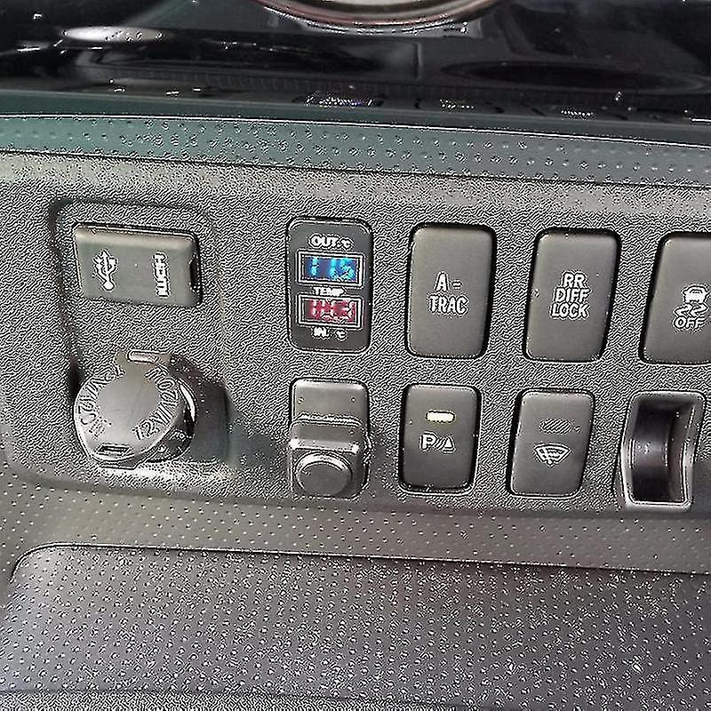 Double affichage de température à l’intérieur et à l’extérieur de la voiture Double capteur de température pour P Prius