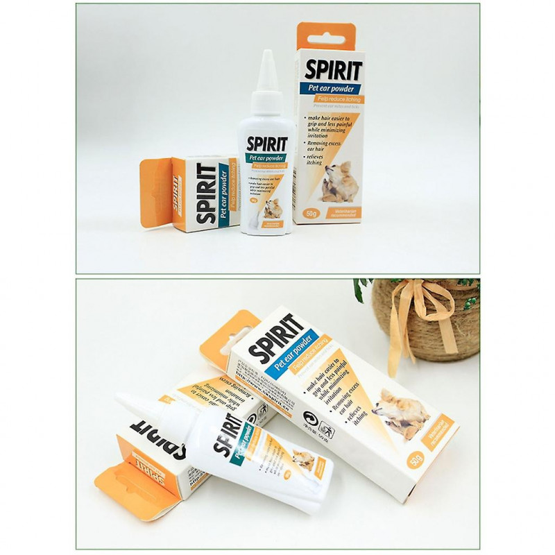 Non Irritating Formula Pet Ear Cleaning Powder Professional Pet Care Supplies