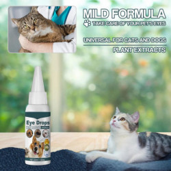 Cat Dog Eye Cleaner Eye Solution For Dogs Pet Eye Cleaner Encrusted And Dirt