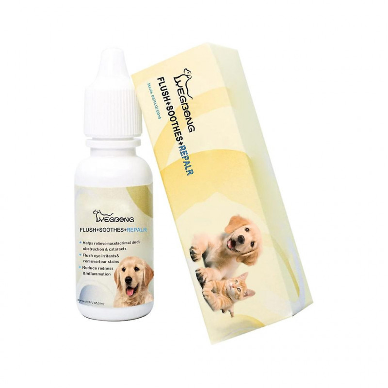Dog Eye Drops Cat Eye-debris Remove Pet Eye-clear Wash 20ml Pets Eye Solution