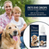 Gouttes ophtalmiques pour chiens pour les infections - Soins des yeux qui coulent Pet Tear Stain Remover