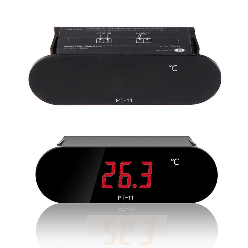 Pt-11 Led Digital Temperature Meter For Refrigerator/cake Cabinet Lightweight