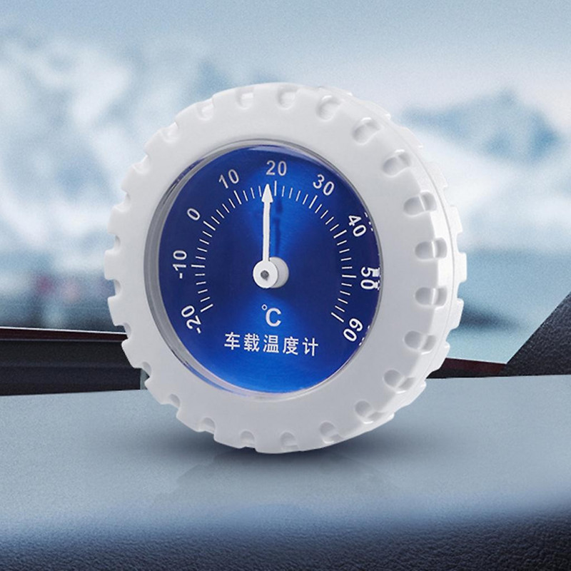 Car Thermometer Accurate Temperature Measurement With Blue Dial For Vehicles