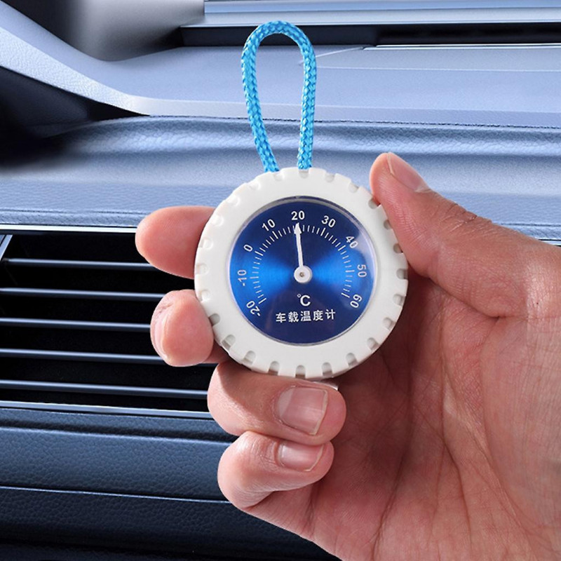 Car Thermometer Accurate Temperature Measurement With Blue Dial For Vehicles