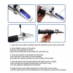 Salinometer 1.000-1.070 Sea Water Salt Concentration Tester Meter For Aquarium