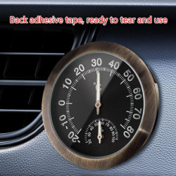 Night Illuminated Vehicle Thermometer Accurate Temperature & Humidity Reading