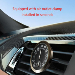 Night Illuminated Vehicle Thermometer Accurate Temperature & Humidity Reading