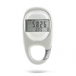 3d Digital Pedometer Simple 3d Digital Pedometer Portable Walking Step Counter With Carabiner Clip