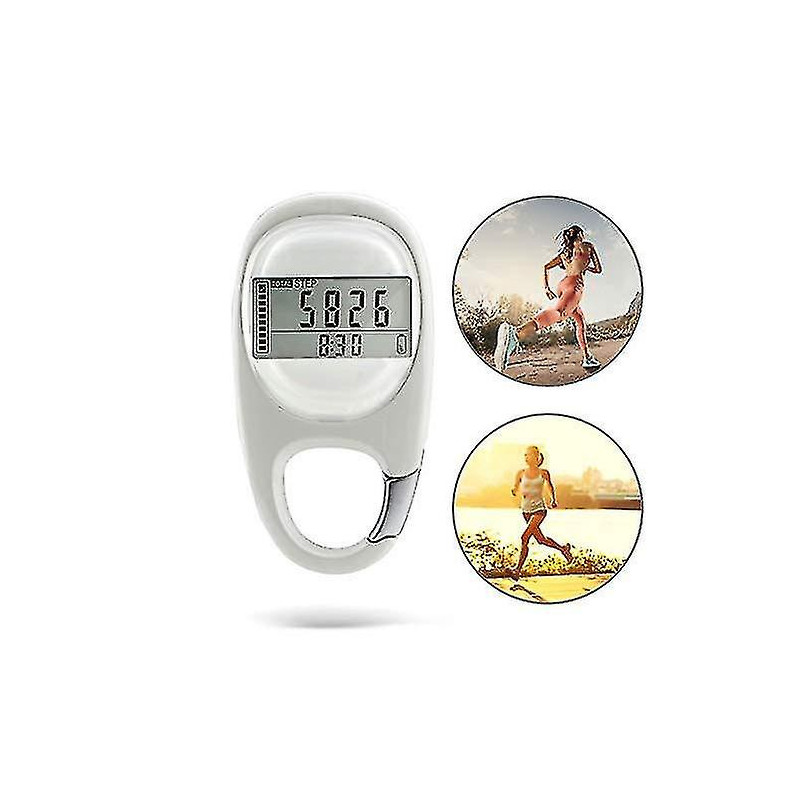 3d Digital Pedometer Simple 3d Digital Pedometer Portable Walking Step Counter With Carabiner Clip