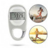 3d Digital Pedometer Simple 3d Digital Pedometer Portable Walking Step Counter With Carabiner Clip