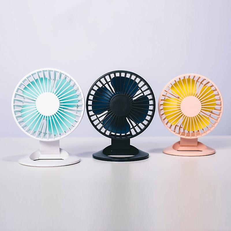 F2 Desktop Mini Fan, Colour: White Without Battery White Without Battery