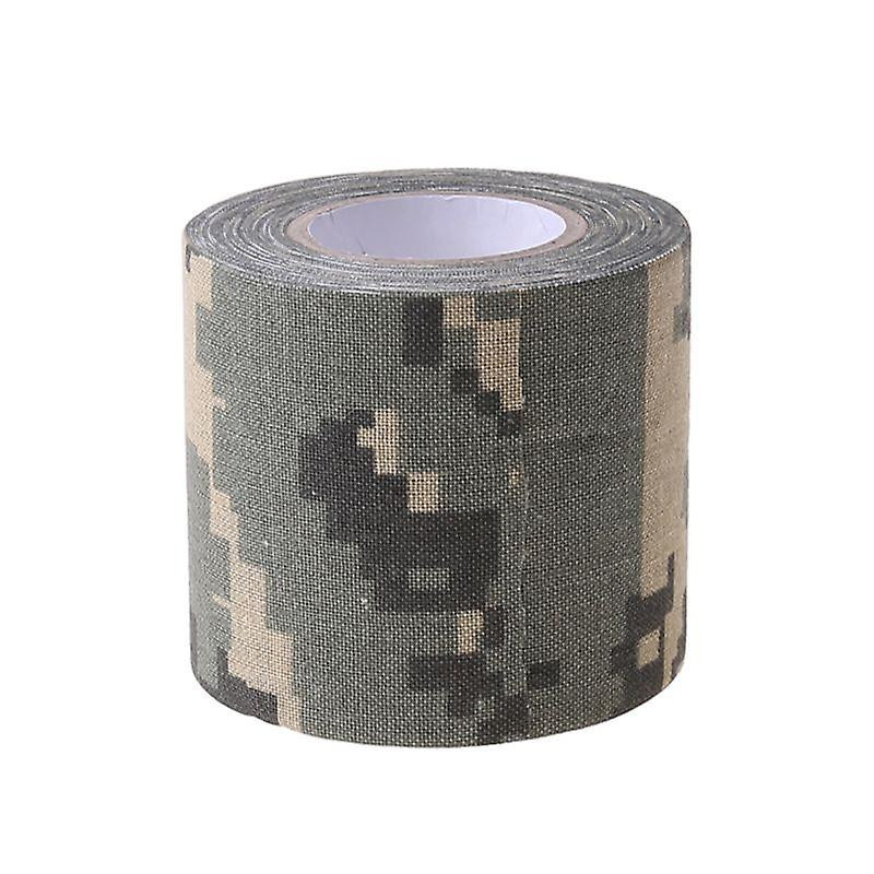 Self-adhesive Non-woven Camouflage Cohesive Camping Hunting Camo Tape 5m