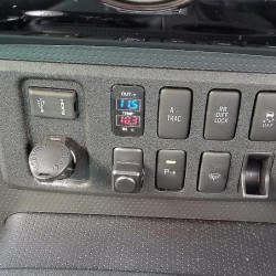 Double affichage de la température à l’intérieur et à l’extérieur du capteur de température double de la voiture [...]