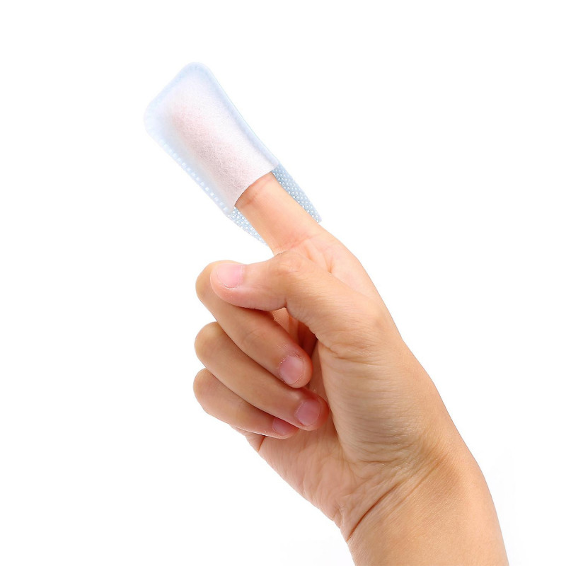 50pcs Teeth Wipes Oral Brush Ups Disposable Dental Deep Cleansing Finger Tooth Wipes Fresh Breath Mint Flavor [...]