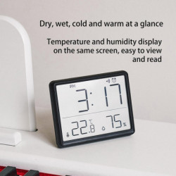 Slim Lcd Screen Electronic Digital Clock Can Be Hung On The Wall Back With Magnetic Suction Can Be Hung [...]