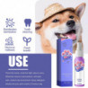 3pcs Pet Spray Dog Oral Care, Bad Breath Teeth Cleaning Breath Freshener Spray 60ml